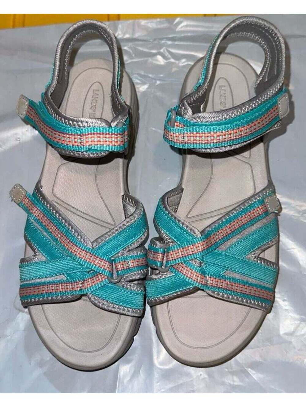 Lands End Sandals size women’s 7 B
